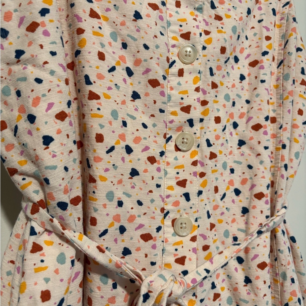 Madewell Patterned Button Front Patterned Dress - image 5